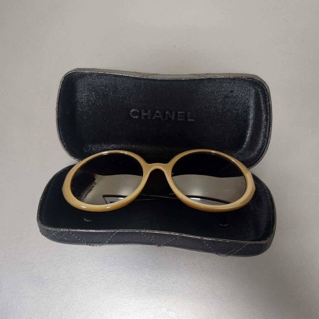 Chanel Quilted Cc Mod Sunglasses 5120 Brown And Black. With Prescription Lenses